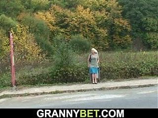 granny 50 sexy granny tits